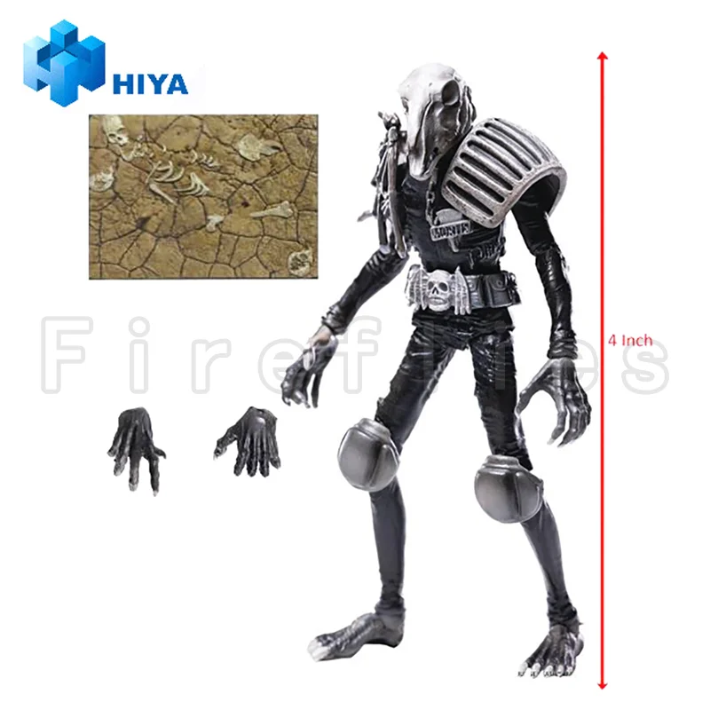 1/18 HIYA 4inch Action Figure Exquisite Mini Series Judge Dredd Series