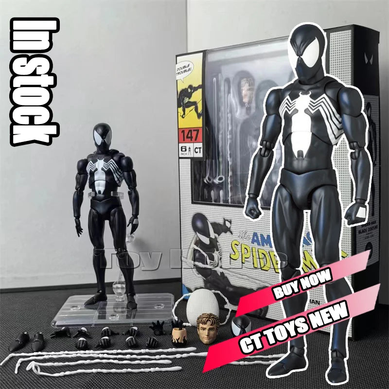 Full Range,  Ct Toys Mafex Ben Reilly Comic Action Figures