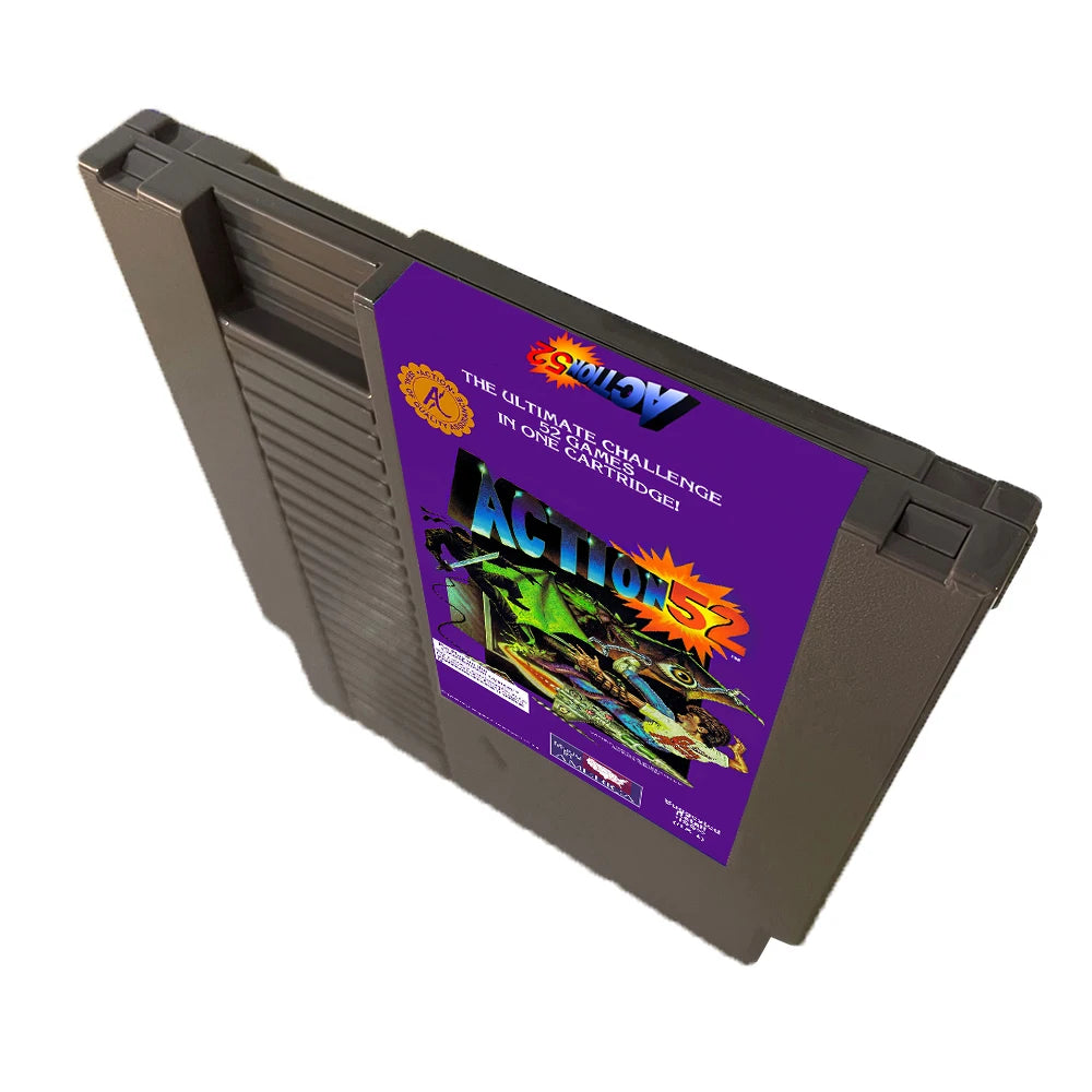 Action 52 - Game Cartridge for NES Game Console