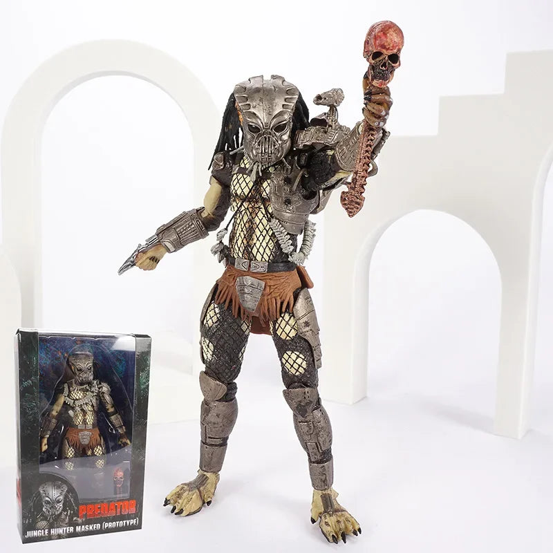 Classic Movie NECA Ultimate Series Predator 7" Jungle Hunter vs Alien Eggs PVC Action Figure Collectible Model Toy
