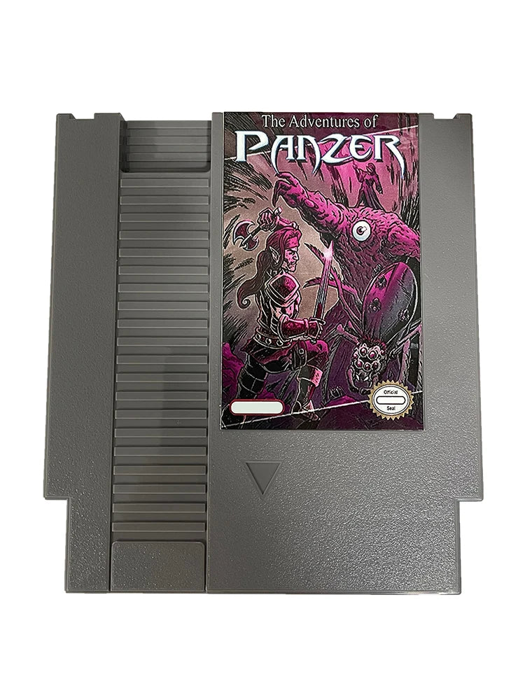 The Adventures of Panzer - NESMaker Games - A Brand NEW NES Game Cartridge 8 Bit 72Pins Video Game Cart For Original NES Console