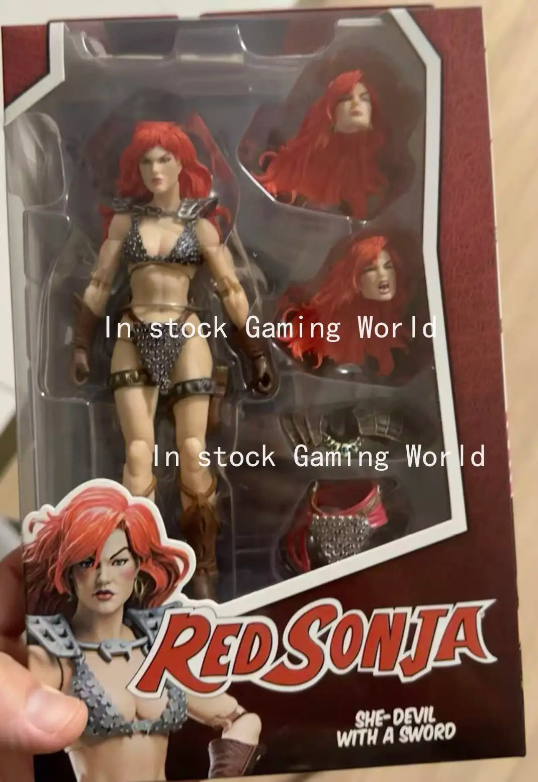 Boss Fight Studio 1/18 Deluxe Edition Red Sonya Action Figure