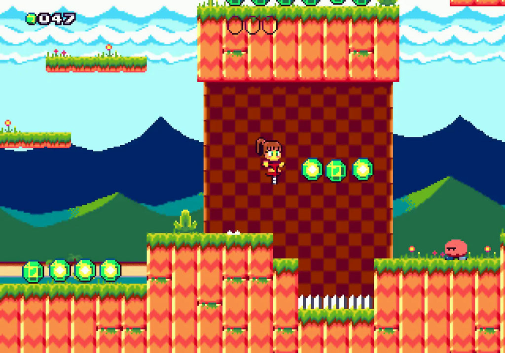 Go! Go! Pogo Girl /Genesis/MD 16 Bit Game