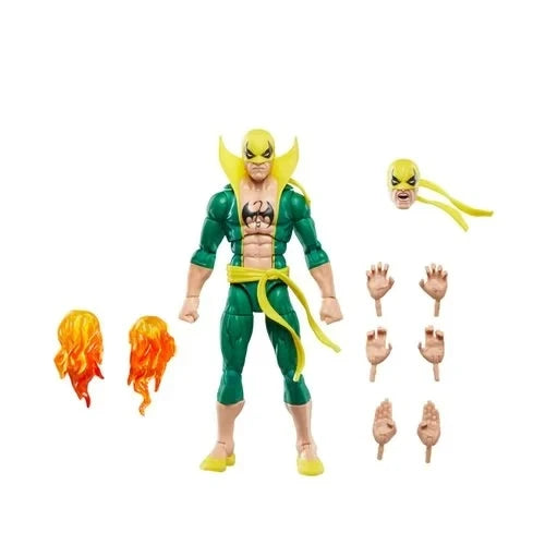 Original Comic Version Marvel Legends 85th Anniversary Iron Fist And Luke Cage Anime Figure Figurine Retro Collectible Model
