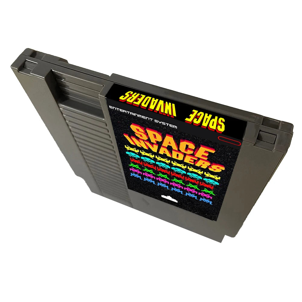Classic Game Space Invaders For NES Super Games Multi Cart 72 Pins 8 Bit Game Cartridge,for NES Retro Game Console