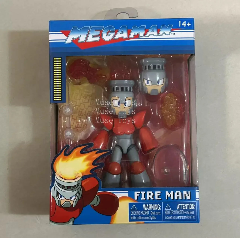 New in Stock Jada Toys Mega Man Ice Fire Cut Elec Hyper Tree Bubble Action Figure Collectible Toy Gift