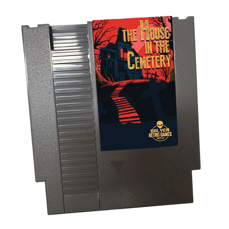 THE-HOUSE-IN-THE-CEMETERY Game Cartridge For NES 8 Bit Video Game Consoles