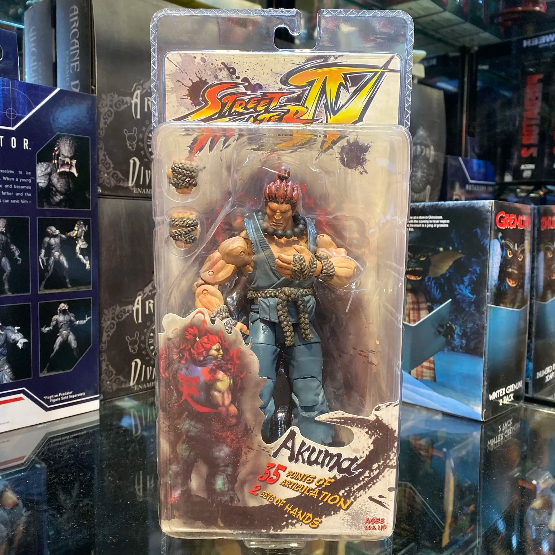Neca Street Fighter, Ryu, Ken, Chun Li, Guile, Figures