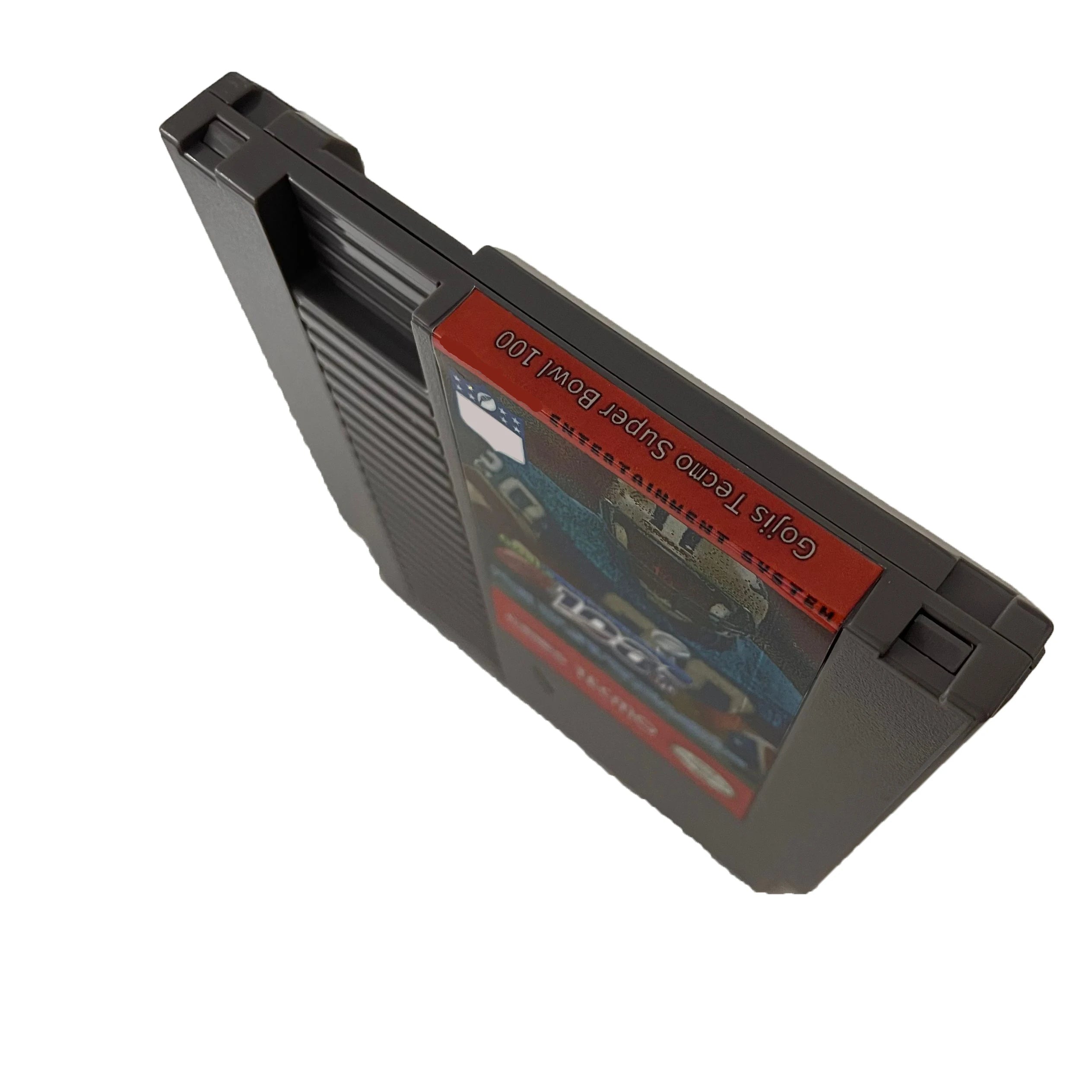 Goji's Tecmo Super Bowl NFL100 Standard Version - NES Game Cartridge For 72 Pins 8 Bit Video Game Console