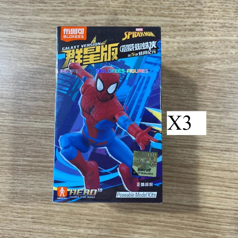 Blokees Superhero Spider-Man building blocks The Avengers GV05|06 Mile Gwen Ghost Spider Spider-Pig Venom Collect Gifts In stock