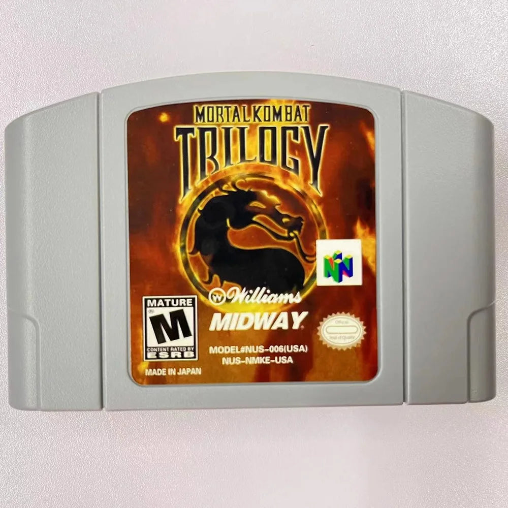 N64 American Version Game Cartridges, Various Game Cards, Choose Your Favorite Game