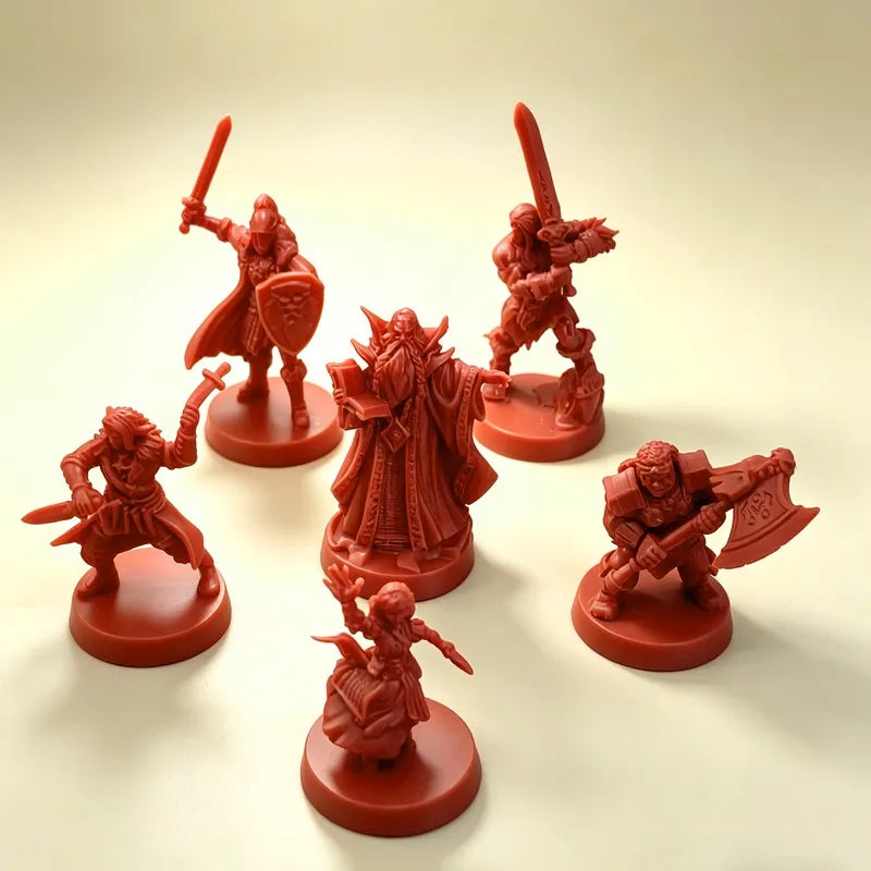 Set Heroes Orcs Enemies Furniture Miniatures Heroquest Mage of the Mirror Board Game