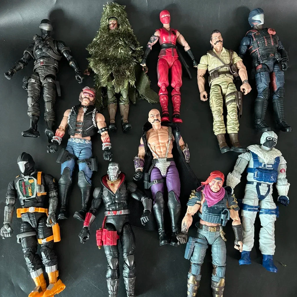 G.I. Joe GI Joe Classified Series 6" DR. Mindbender Snake Eyes Dreadnok Torch Zandar Iron Grenadi Action Figure Model Toy Gift