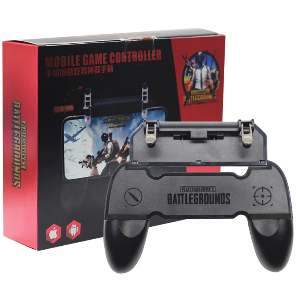 W10 Mobile Phone Game Controller Gamepad Joystick Fire Trigger For PUBG Fortnite High Quality Flexibility Protable Accessories