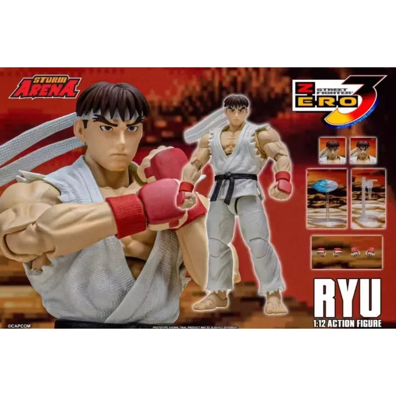 Jada Toys Ultra Street Fighter II M.Bison Dhalsim Violent Ken RYU Guile 6" Inch
