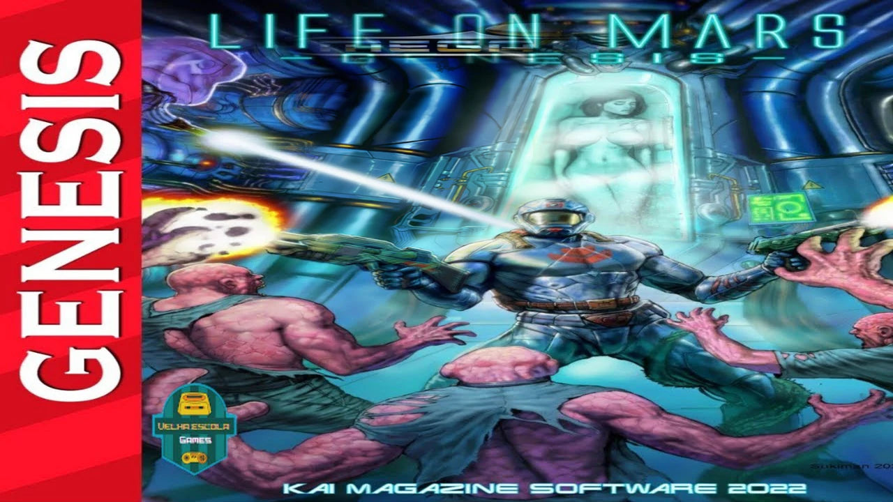 Life on mars 16Bit MD Game Card For Mega Drive Genesis Full Version Does not support chip memory