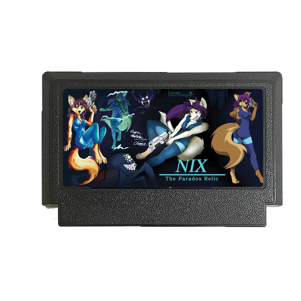 Nix: The Paradox Relic - A Brand NEW 60 Pin FC Famicom Game Cartridge For Nintendo Family Computer Game Console
