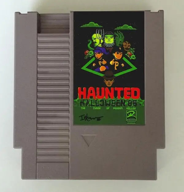 Haunted Halloween '86 (2018) Game Cartridge for FC/NES Consoles