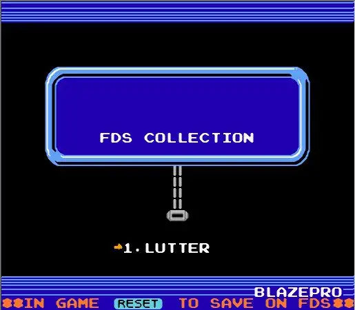 Lutter English(FDS Emulated) Game Cartridge for NES/FC Console
