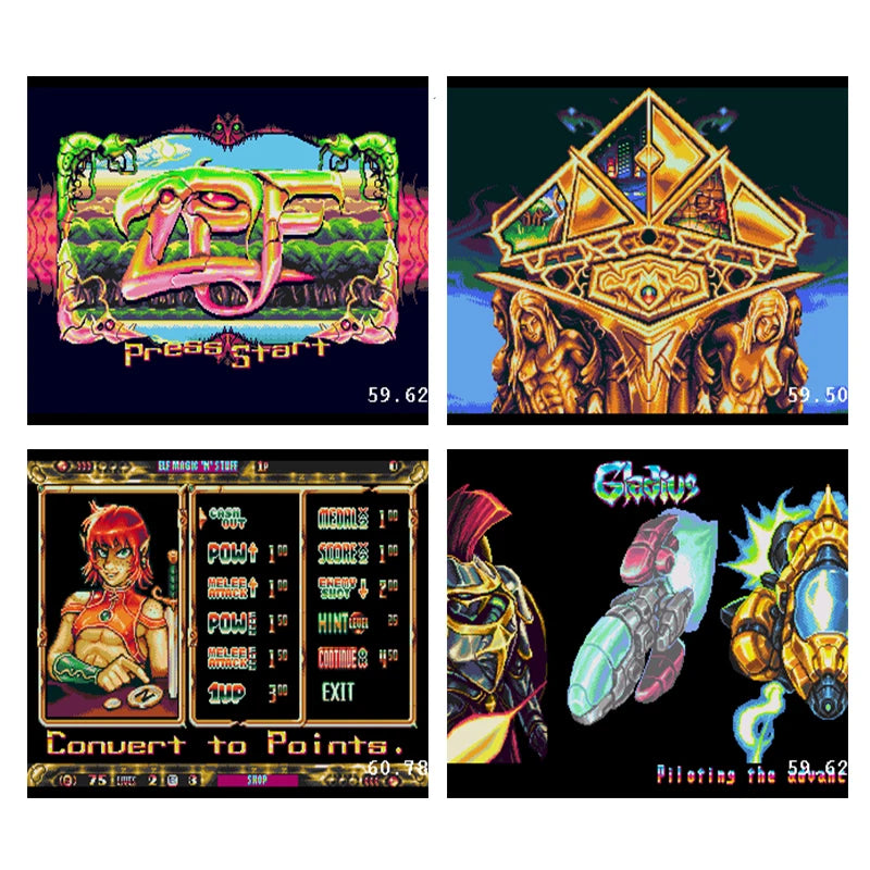 MD ZPF 16Bit Game Card For Mega Drive Game Console