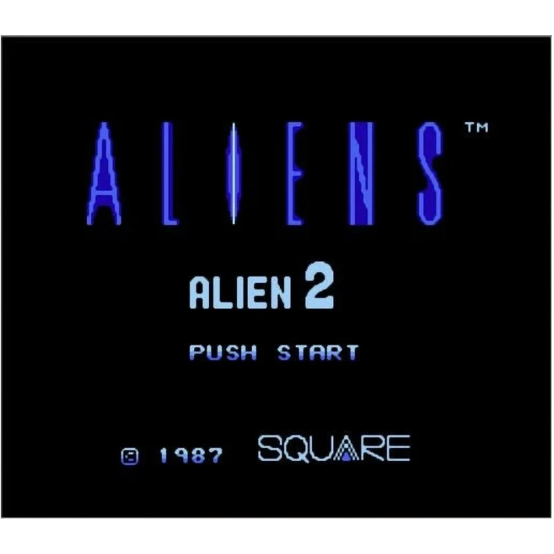 Alien 2 ( FDS Emulated ) 60 Pins / 72Pins Retro Game Cartridge for FC / NES Console 8 Bit Video Game Card