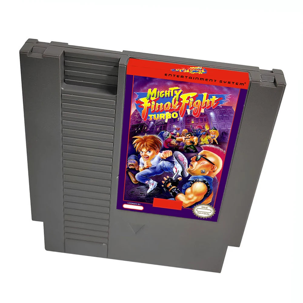 MIGHTY FINAL FIGHT TURBO - Game Cartridge for NES Game Console