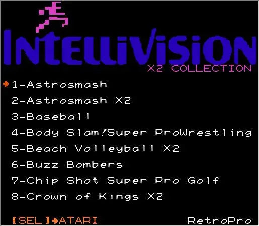 Atari21 + Intellivision40 V2 61 in 1 Game Cartridge for NES/FC Console