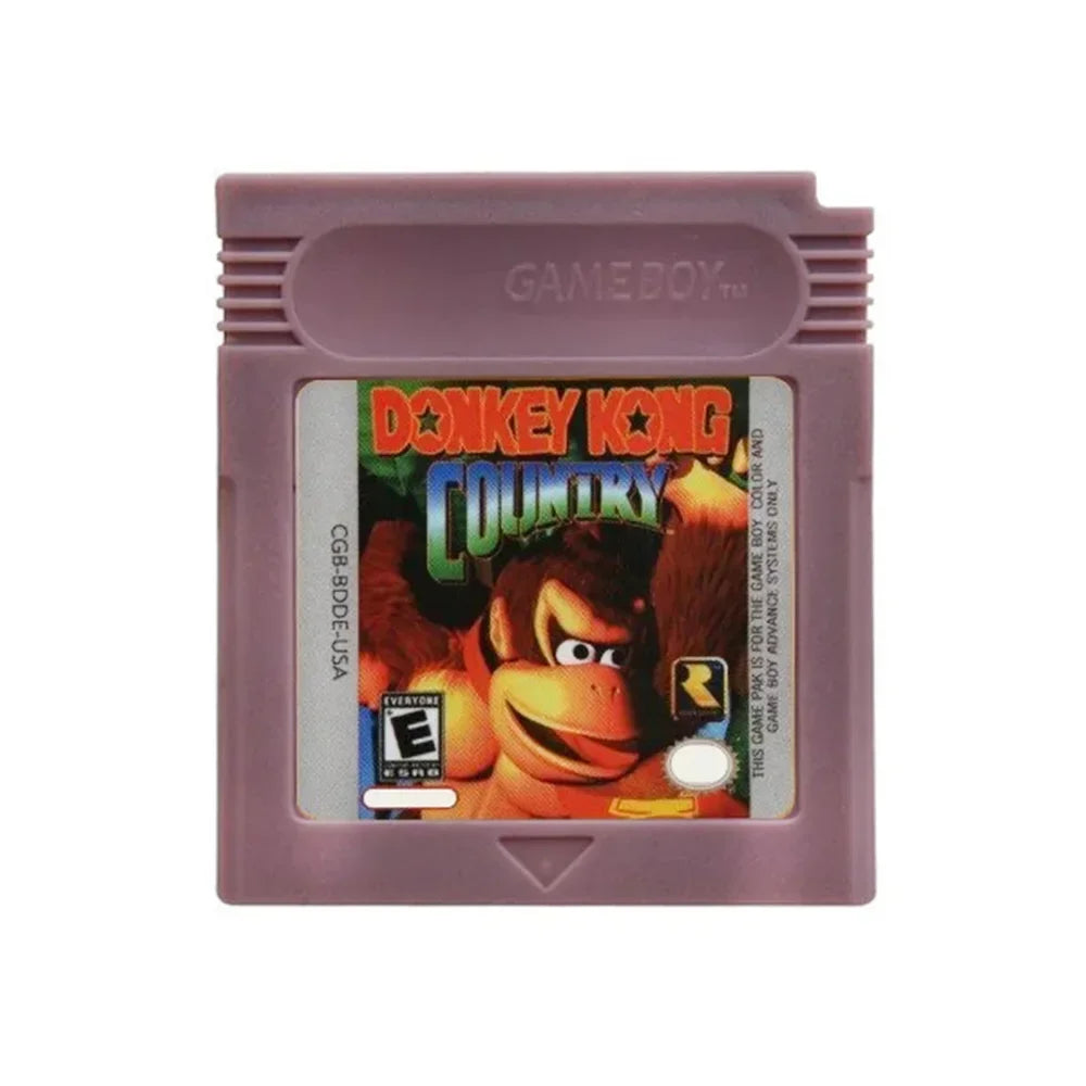 New GBC 16 Bit Game Video Game Cartridge Console16 Bit Game Card Wario Land Donkey Kong Wario Land 2 Yoshi for GBC/GBA Mario