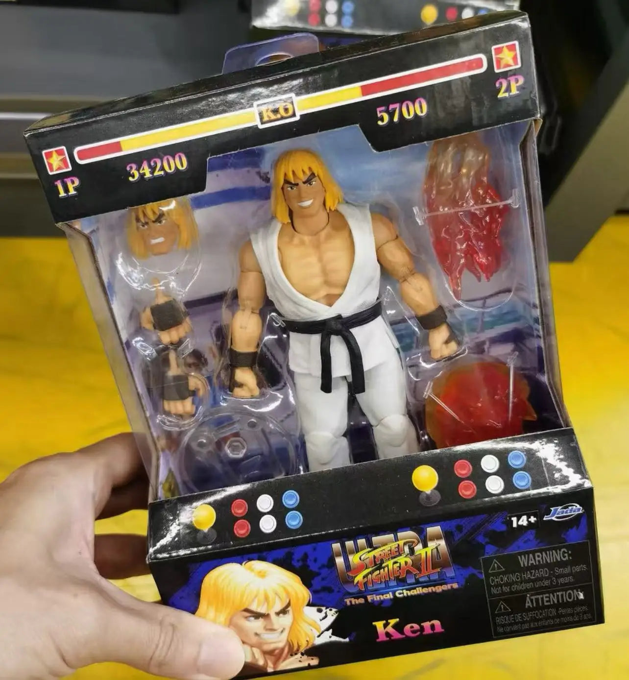 Jada Toys Ultra Street Fighter II Akuma Baison honda Violent Ken RYU Guile 6" Inch Action Figure Collectible Toy Gift In Stock