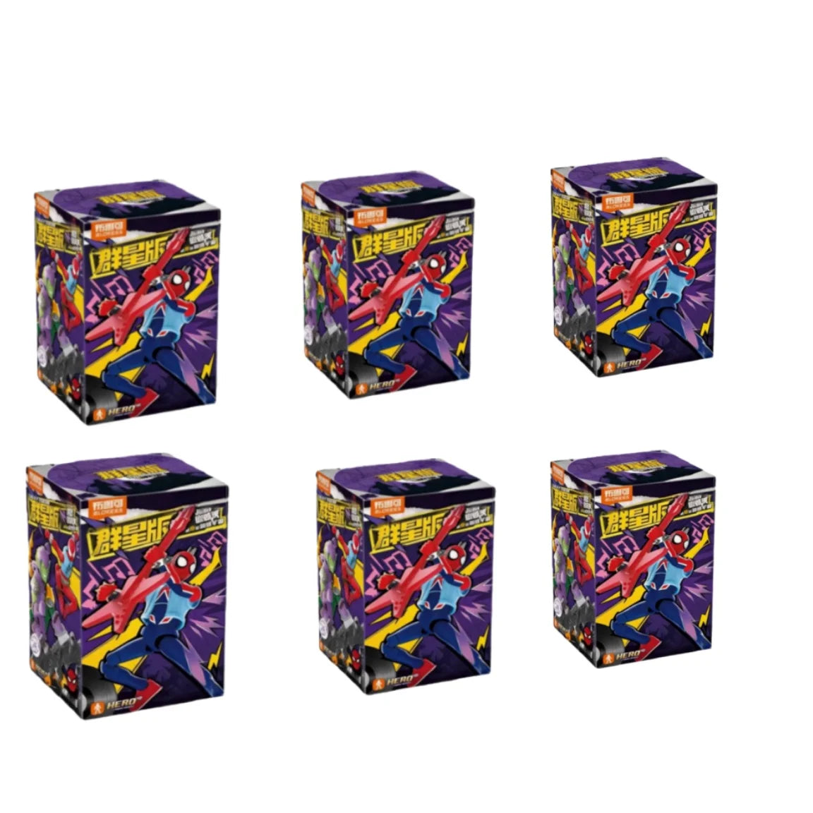 Blokees Superhero Spider-Man building blocks The Avengers GV05|06 Mile Gwen Ghost Spider Spider-Pig Venom Collect Gifts In stock