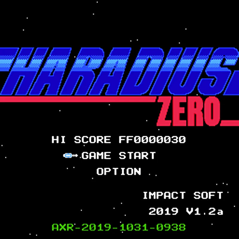 Haradius Zero Game Cartridge for NES Console 72Pins 8 Bit Video Game Cartridge