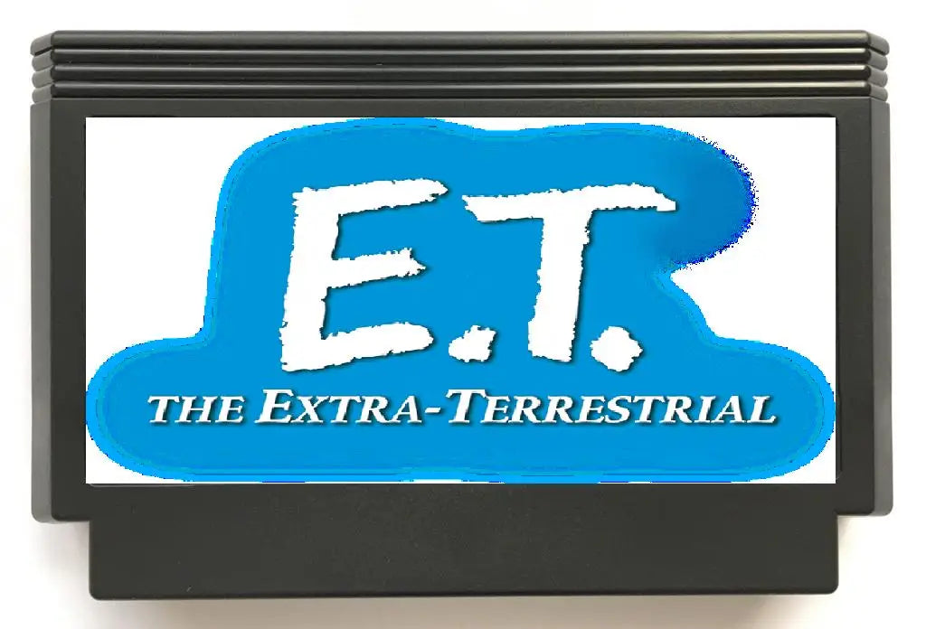 E.T. The Extra Terrestrial Game Cartridge for NES/FC Console