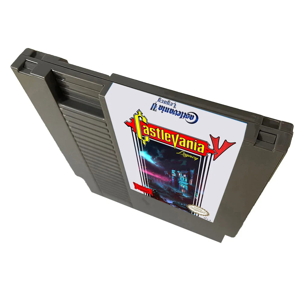 Castlevania V: Legacy NES Rom Hack - 72PINS USA/EUR VERSION Game Cartridge For Nintendo Entertainment System Console - ENGLISH