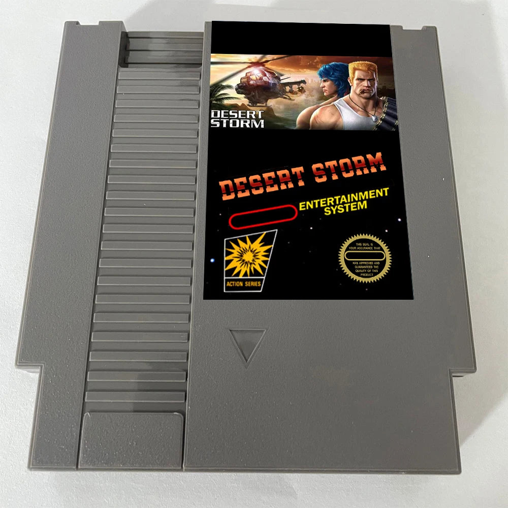 Desert Storm - 72 pins 8 bit Game Cartridge for NES Game Console