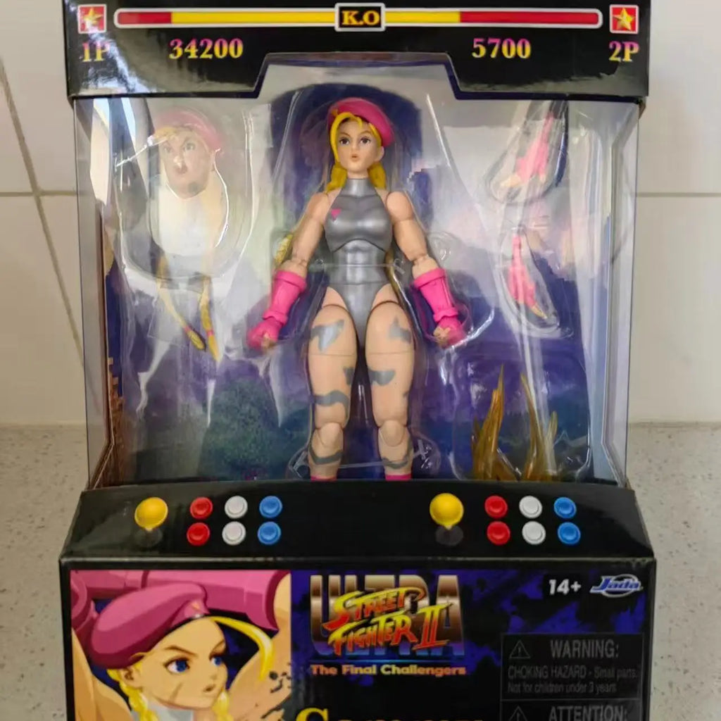 Jada Toys Street Fighter II Akuma 6 Inch Action Figure Collectible Toy Gift Official Licensed Fighting Game Character PVC
