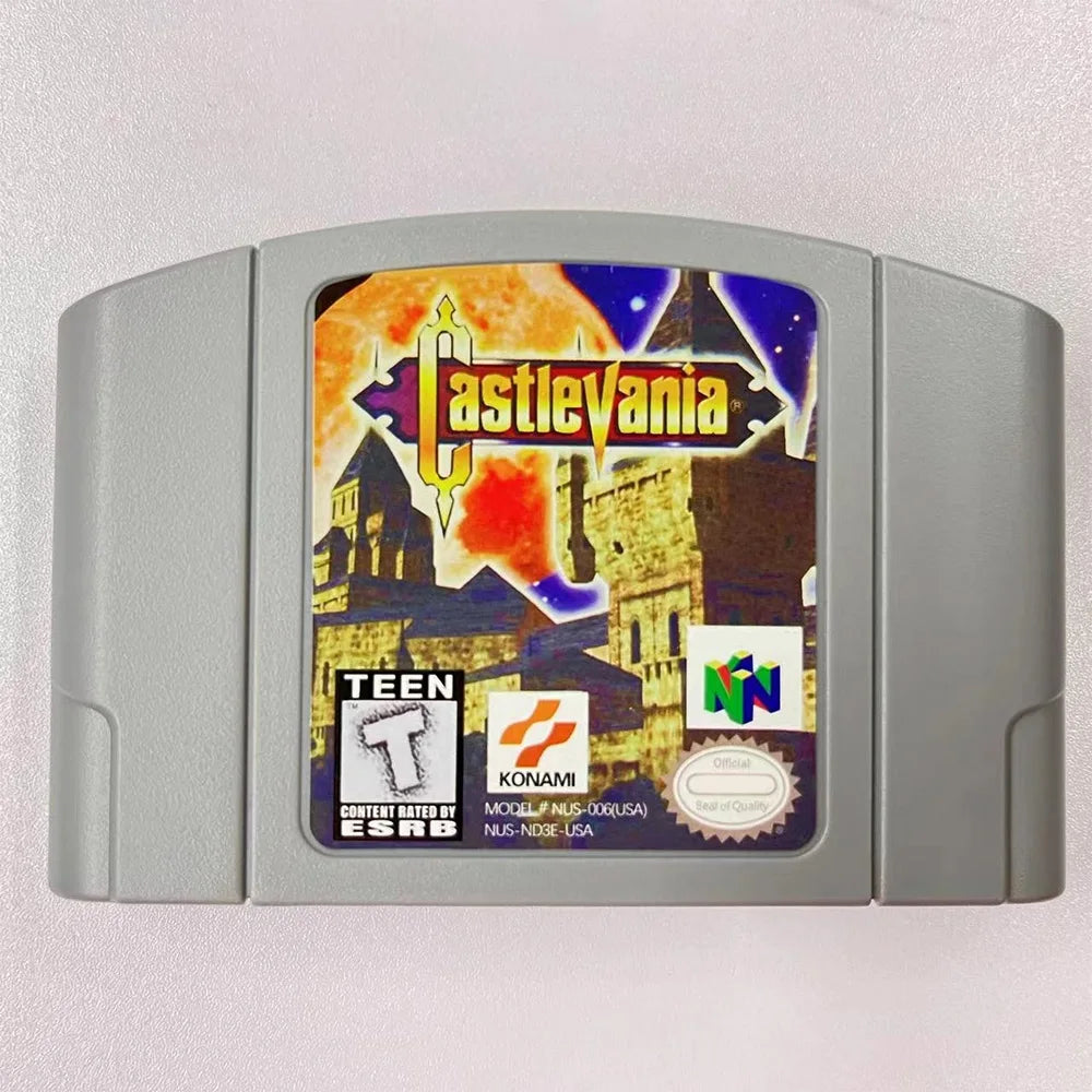 N64 American Version Game Cartridges, Worms, Harvest Moon 2, Clay Warriors, Various Game Cards, Choose Your Favorite Game