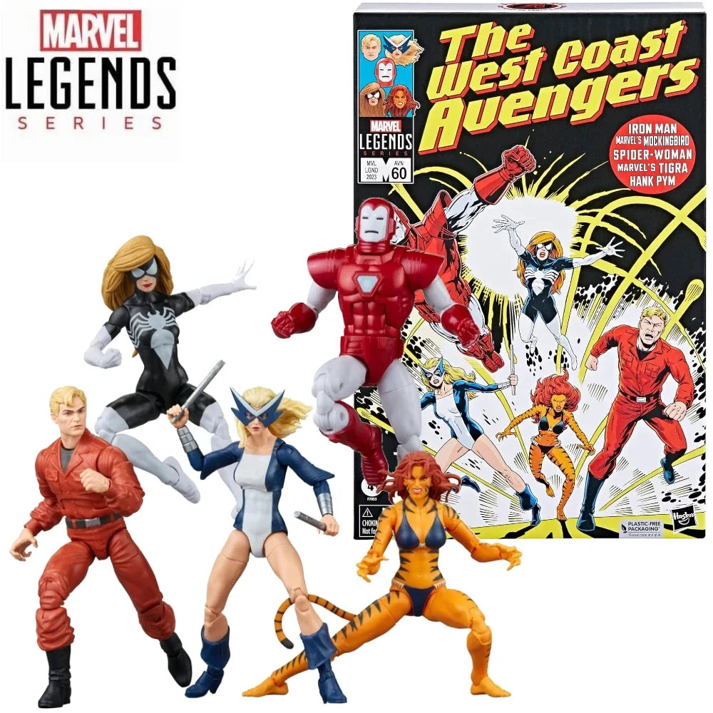 Marvel Legends The West Coast Avengers Collection 5 Pack Action Figures