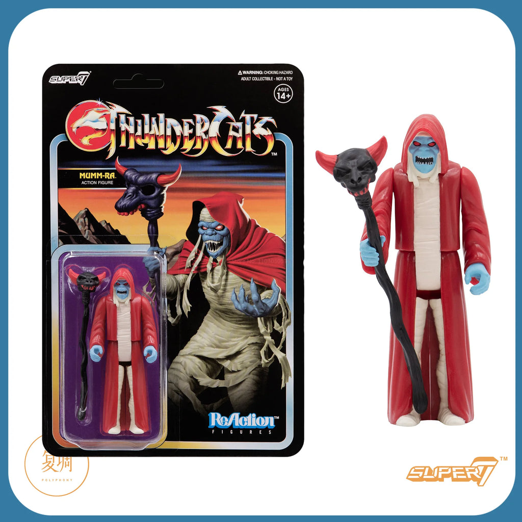 In Stock Super7 Thundercats ReAction Wave 2 Anime Cartoon Model Toy Collection Gift Doll Christmas Birthday
