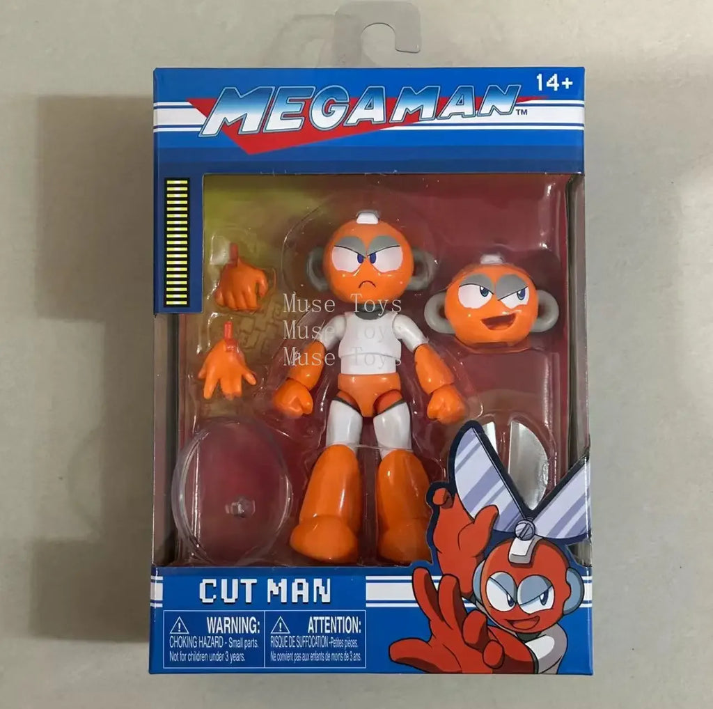 New in Stock Jada Toys Mega Man Ice Fire Cut Elec Hyper Tree Bubble Action Figure Collectible Toy Gift