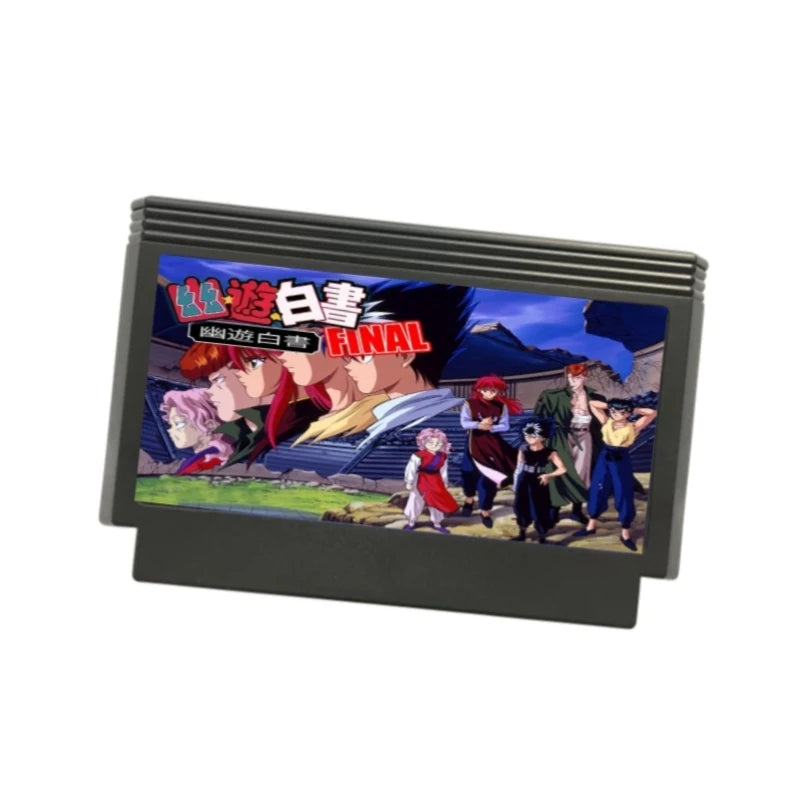 Yuu Yuu Hakusho Final Game Cartridge for FC / NES Console 60Pins / 72Pins Video Game Card