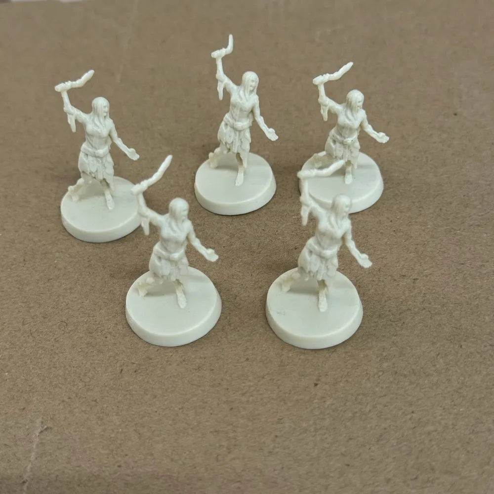 Set Door Bookshelf Fireplace Furniture Miniatures Board Game Minis  Table Top Replacement