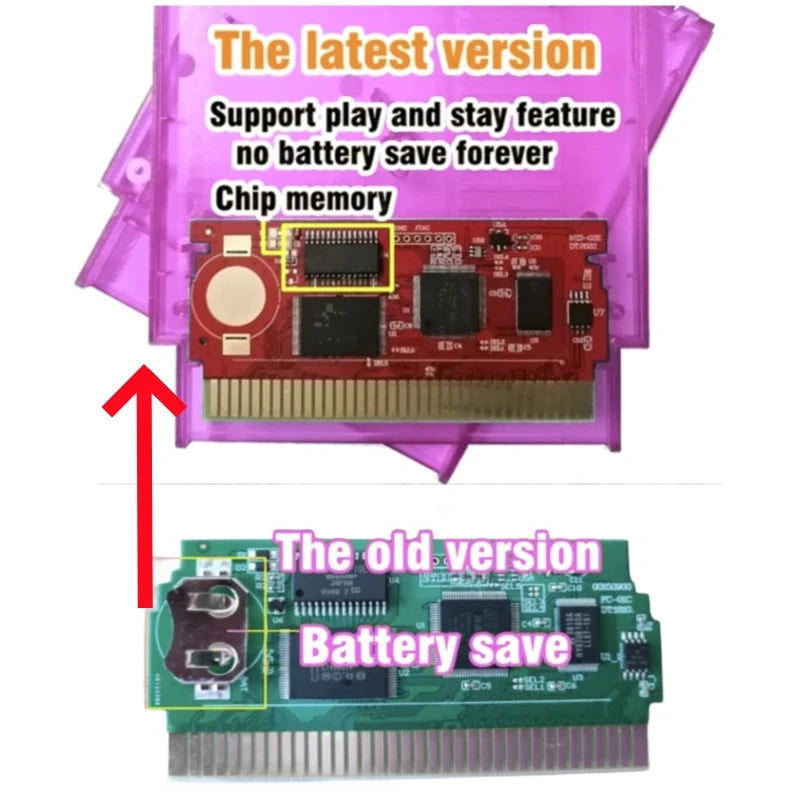 FC Game Cartridge 852 in 1 (405+447) for FC Consoles