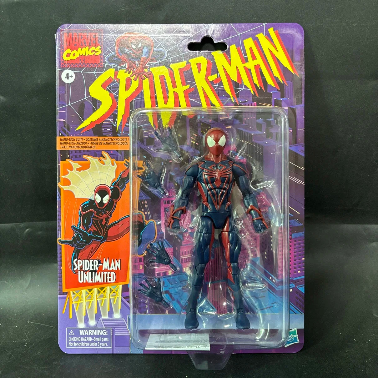 Original Marvel Legends 6" Spider-Man Retro Wave Scarlet Spider Chameleon Agent Venom Spider Shot Action Figure Model Toy Gift