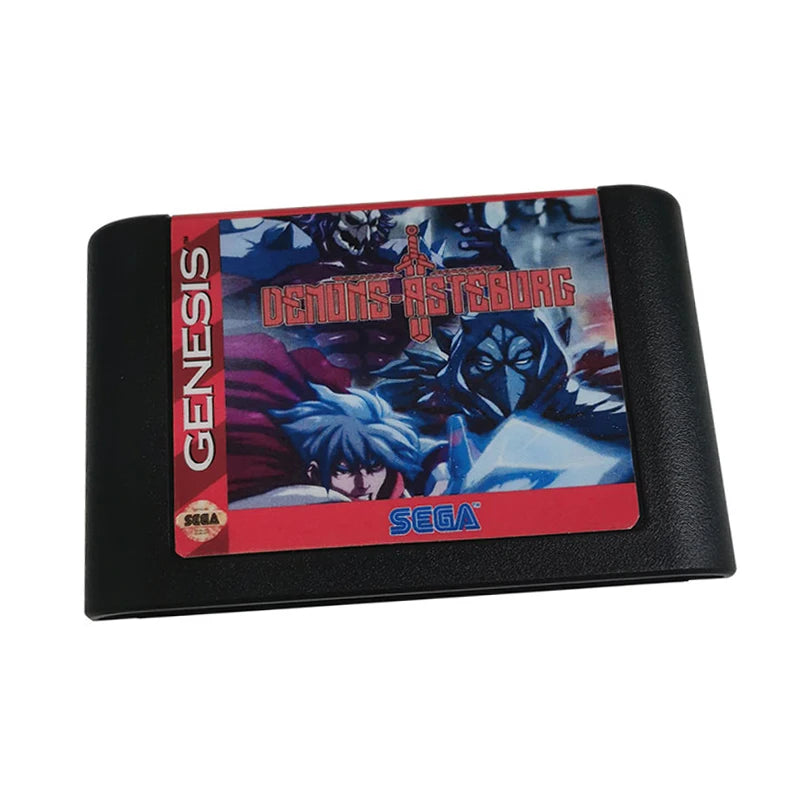 Demons of Asteborg 16 Bit Game Cartridge For Sega Mega Drive/Genesis