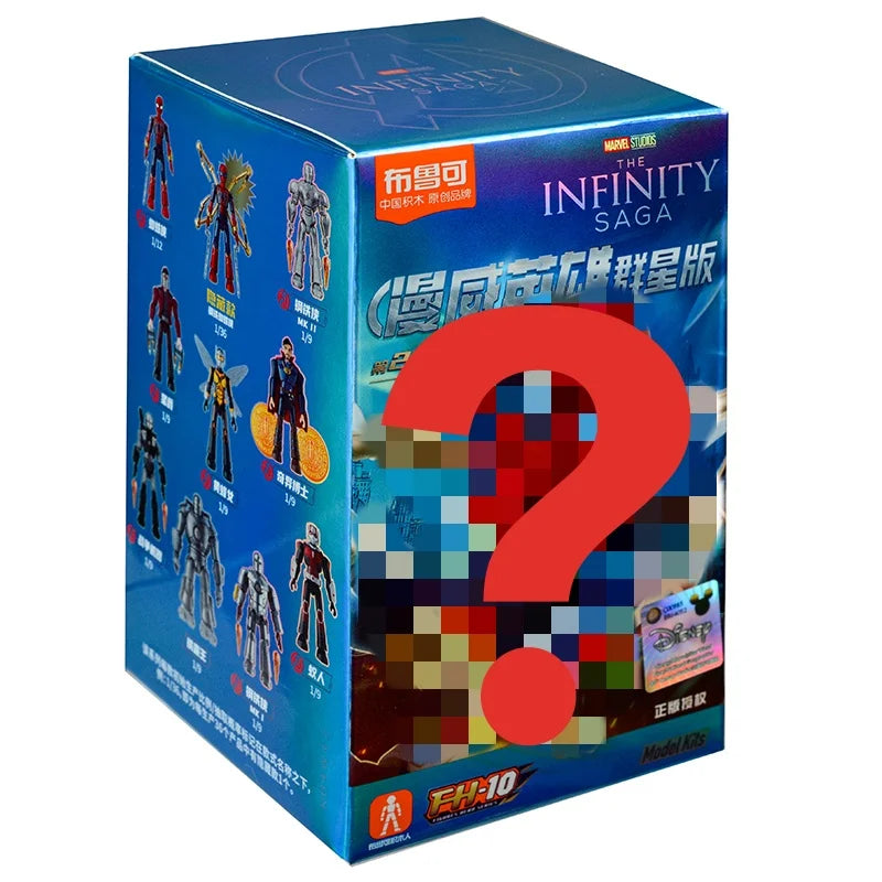 Original BLOKEES The Avengers Building Block Toys Action Figure Iron Man Captain America Thanos Assembly Model Toys Kids Gifts