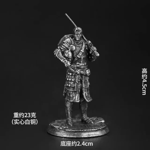 White copper  -  table game pieces, can be painted and used in RPG, and Fantasy games