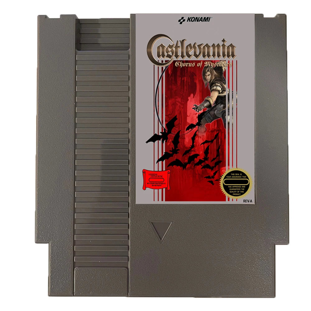 Castlevania Chorus of Mysteries - 8 BIT NES Game Cartridge For NES Game Cosnole