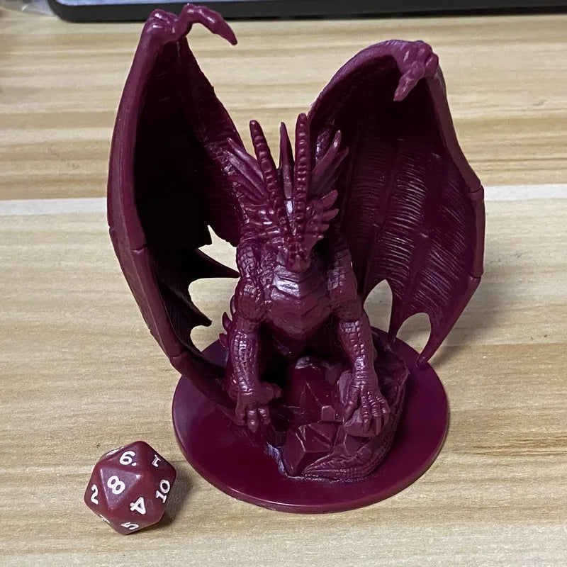 Lot Cave Bear Red Dragon Devil Rogue Cleric Elf Paladin  Monsters Character Board Game Minis