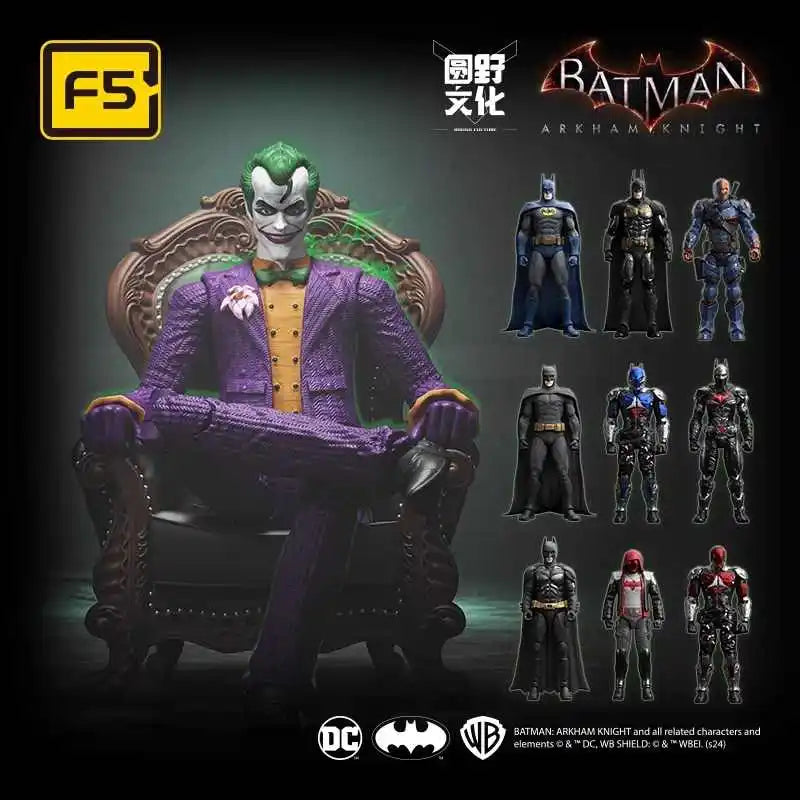 Original Batman Arkham Knight JOKER V8.04 1970 DARK KINGHT Deathstroke Red Hood  Blocks Bricks Action Figure Model Doll Toys