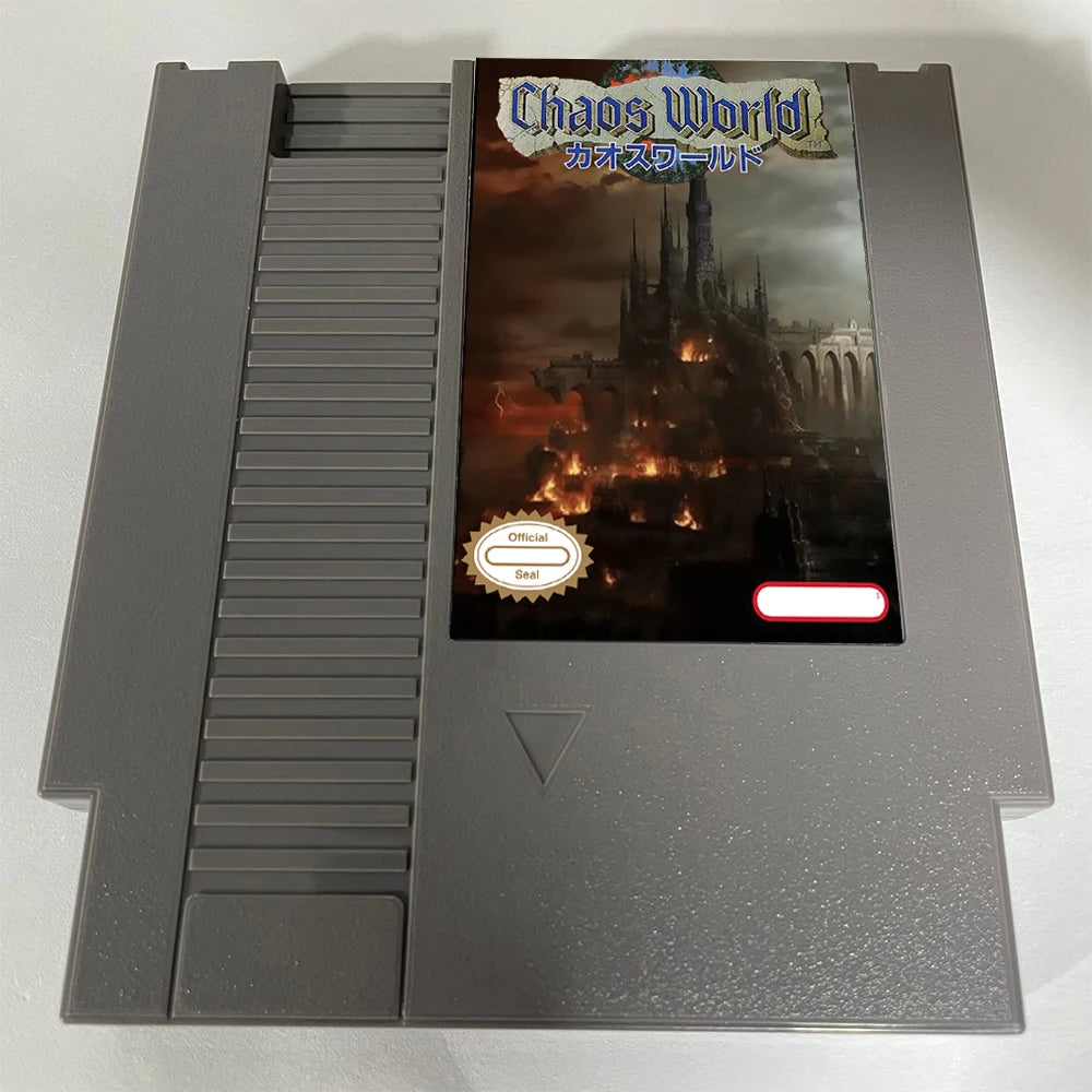 chaos world - Game Cartridge for NES Game Console - English